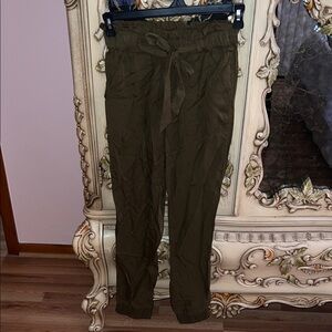 Garage Olive Green Joggers